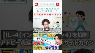 #Atopic dermatitis #Rough skin We explained about the new drug for treating atopic dermatitis, "V...