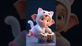 Jai Ganpati Maharaj #aishorts #reels #ganpatibappamorya #aihub #trendingshorts
