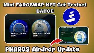 PHAROS Update | Mint FAROSWAP NFT  Get Testnet BADGE #pharos