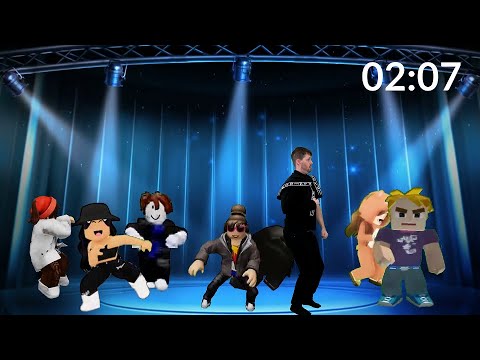 Dansstopp med Jonas: Roblox (Dansstopp musik för barn)