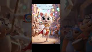 Festival Cat DANCING Harder Than Humans! 💥🐾 #ViralCat #shorts  #partyanimals  #funnyvideos  #like