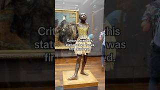 Little Dancer aged fourteen by Edgar Degas #history #art