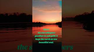 Beautiful sunset 🌅 #shorts #foryou #viralvideo #sunset #calmvibes #trendingshorts