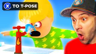 Everyday Tasks But I Can't Stop T-POSING!