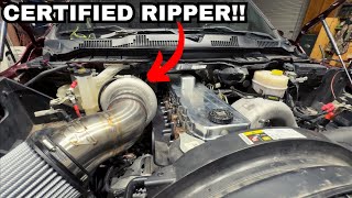 My NASTY 6.7 Cummins 2nd Gen Swap with GT42 TURBO!! ALL THE BOOST!!!