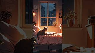Rainy Night Study with Cat 📚🐱 | Cozy Lofi for Relaxing & Focus #lofimusic #chilllofi #lofivibes