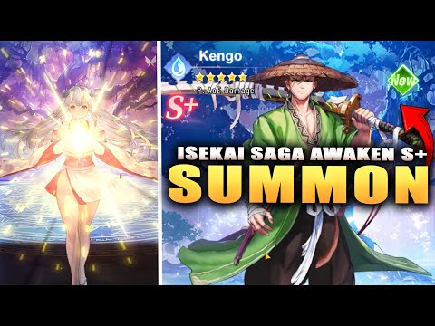 ISEKAI SAGA AWAKEN S+ SUMMONS & GAMEPLAY! (fun idle game)