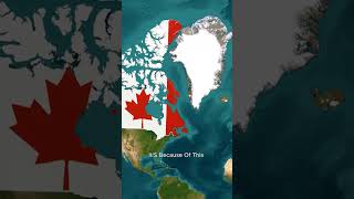 How Many of Canada's Neighbors Do You Know? 🇨🇦 #shorts #geography #map