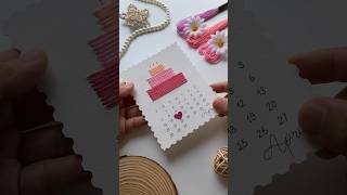 Creating Diy Gift Cards ✨🩷#shorts #cards #calligraphy #lettering #art #gift #samycalligraphy