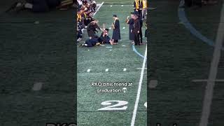 RKO at graduation is wild. 💀😂 #shorts (via trentsilva/TT)