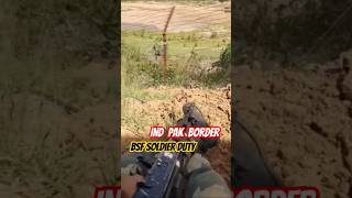 Indian Pakistan border duty ‼️💀 bsf Soldier #bsfdutys #short