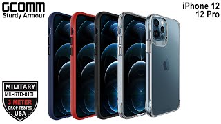 GCOMM iPhone 12/12 Pro Military Grade Shockproof Case Sturdy Armour