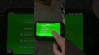 How to install PKG app PSVita