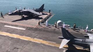 Aboard the USS Makin Island