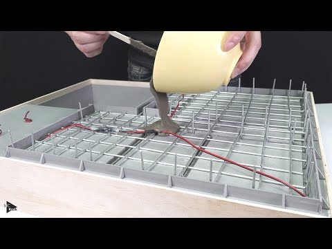 How to Make Awesome Mini House #1 - Concrete Foundations