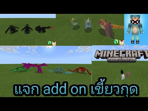 เเจก add on เขี้ยวกุด : Minecraft pe