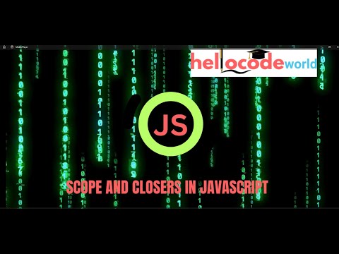 JavaScript Scope and Closers