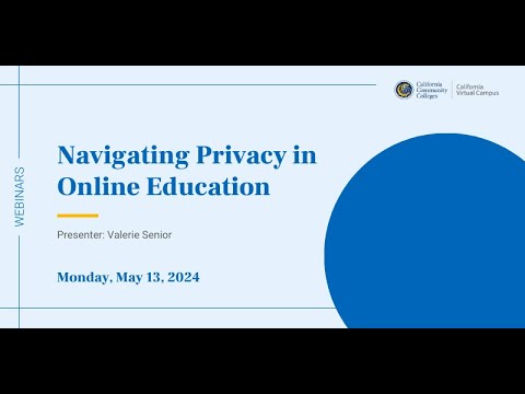 Navigating Privacy in Online Education