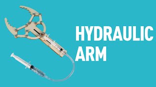 How to build a Hydraulic Arm | Science Projects | Educational DIY STEM Toys for Boys and Girls
