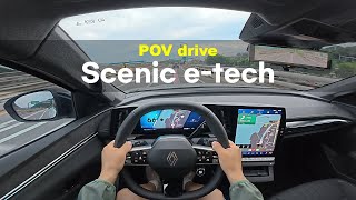 2026 Renault Scenic electric POV drive