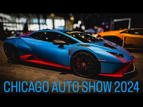Chicago Auto Show 2024 Highlights Walkaround | Canon EOS R5 Cinema Rig RF 24-70mm f/2.8