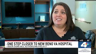KRNV Reno - Rosen helps bring new VA hospital to Reno