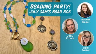 Beading Party! Shoreline Stroll Sam's Bead Box Design Ideas - July 2025 SBB