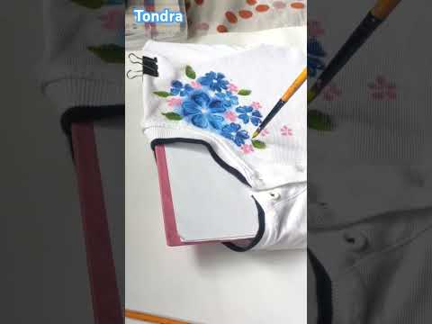 🎨 Wear Your Imagination – Turn a T-shirt into Art!Follow 👉 @tondraart