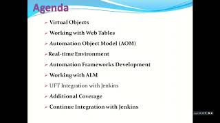 UFT one Training with Jenkins Integration