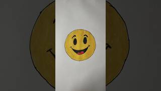 Smiley Face Drawing #smiley #drawing #fazart