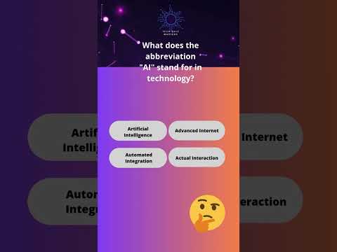 What Does AI Stand For? 🤖 #TechBuzz