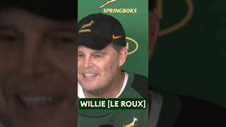 🇿🇦 Rassie Erasmus on Willie Le Roux’s role: “He probably won’t make the next  World Cup.” #RSAvNZL