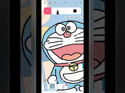 Doraemon Animated Character - How to Draw Doraemon #doraemon