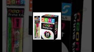 Doms prime kit #stationery #shorts #kit #doms #domscollection #colour #eraser #domspen #clayart #art