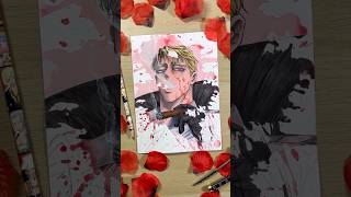 Drawing Caesar from Roses and Champagne #rosesandchampagne #blmanhwa #manhwa #art #shorts #caesar