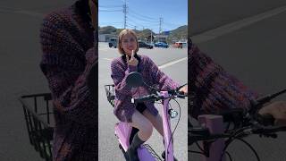まだ公道に出るには早い！もっと連絡する女子#旅行 #観光 #travel