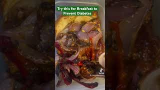 Breakfast Meal Idea to Prevent Diabetes #food #eatclean #weightloss #healthydiet #recipe