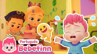 Procurando Bebê Tubarão do Finn💦 | Hora de Brincar | Desenho| Bebefinn em Português-Canções Infantis