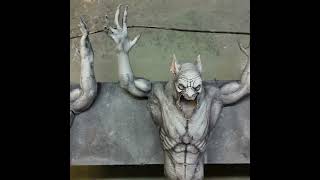 Werewolf Halloween Props Being Made