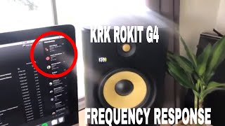 ✅  KRK Rokit G4 Frequency Response Information 🔴
