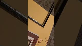 choosing a matboard color for my custom framing project, part 4