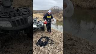 Getting the ​⁠@einhellcanada water pump ready for a garden we are planning by the creek