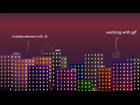 City Life CSS animation | Learn CSS in Fun Way | @codeDynasty-O95