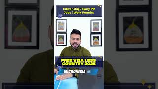 Visa-Free Micronesia Early Citizenship & Work Permits for Pakistanis, Indians & Gulf Expats!