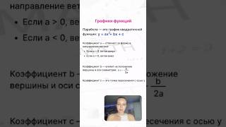 ОГЭ по математике | Графики функций | Парабола