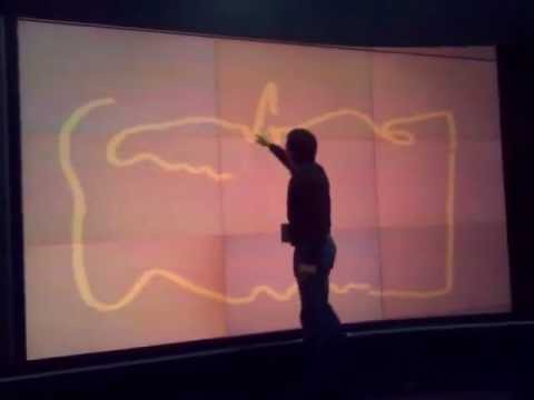 M2Touch: Video wall installation (1)