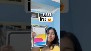 Unboxing My First ipad! Best feelings ever 🥹😍#ipad #viralvideo #unboxing #trending