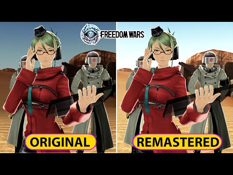 FREEDOM WARS Remastered vs Original | Graphic & Details Comparison (4K)