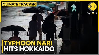 Typhoon Nari Makes Landfall In Northern Japan | World News | WION Climate Tracker