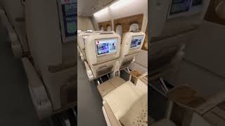 Emirates A380 - completely empty plane! #shorts #emirates